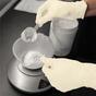 MERCATOR comfort powder-free XS bezpudrové latexové rukavice