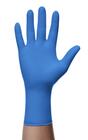 MERCATOR gogrip long blue M безпрахови нитрилни ръкавици с текстура 50 броя