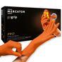 Mercator GoGrip orange XL powder-free nitrile textured gloves