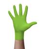 MERCATOR gogrip verde L guanti testurizzati in nitrile senza polvere 50 pz.