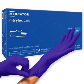 MERCATOR nitrylex basic XL mănuși de nitril fără pulbere MERCATOR nitrylex basic XL