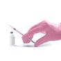 MERCATOR nitrylex pink S bezpudrové nitrilové rukavice