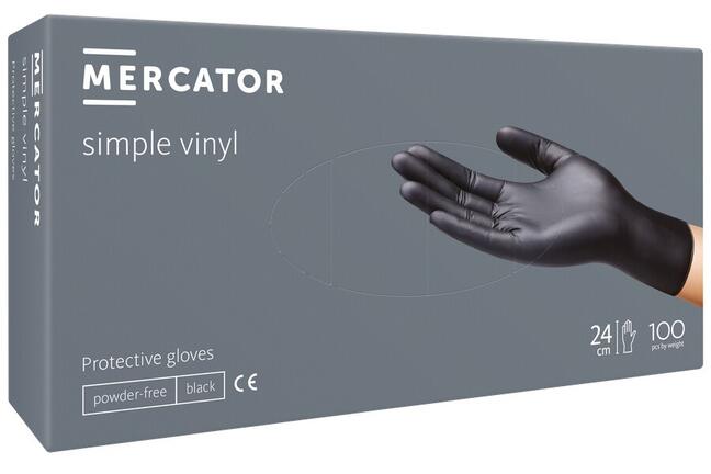 MERCATOR simple vinyl (black) - XL