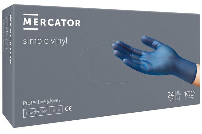 MERCATOR simple vinyl (pf blue) - XL