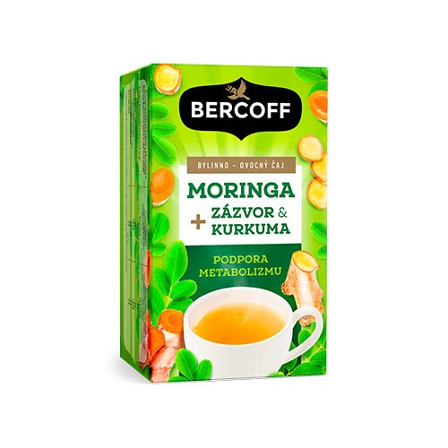 Metabolismus - bylinný čaj s moringou a zázvorem
