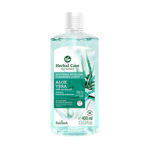 Micellar water with aloe vera