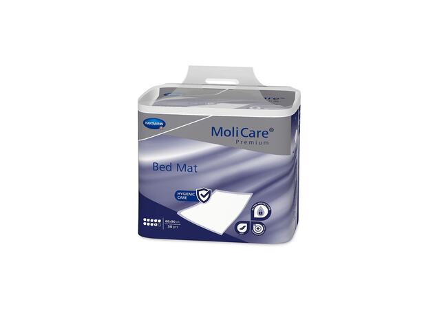 MoliCare Bed Mat 9 Drops - Blue Pack - 60 x 90 cmpojemność 2719 ml - 30 szt.