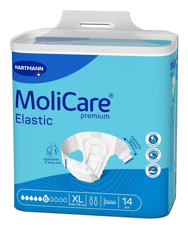 Molicare Premium Elastic XL 6 капки
