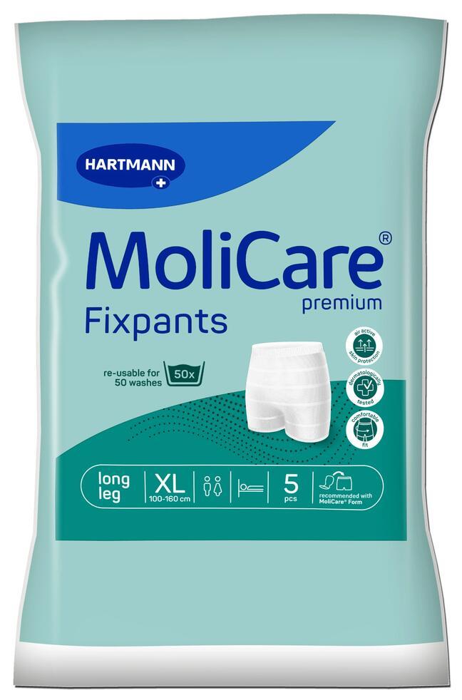 MOLICARE Premium Fixpants langes Bein XL 5 Stück