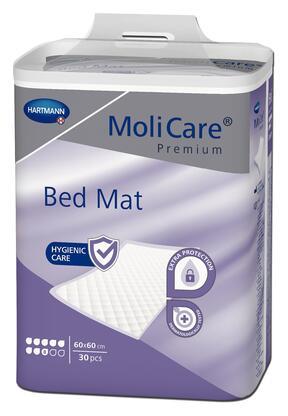 MoliCare Premium постелка за легло 8 капки 60cm x 60cm 30 броя