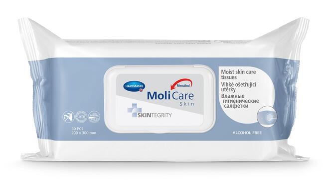 MoliCare Skin Moist Treatment Wipes 50 tükki