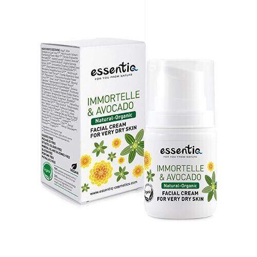 Naturlig creme til meget tør hud - jordbær & avocado