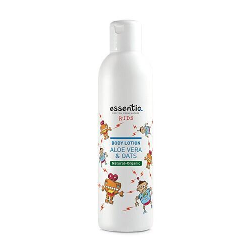 Natuurlijke bodylotion voor baby's - aloë vera & haver