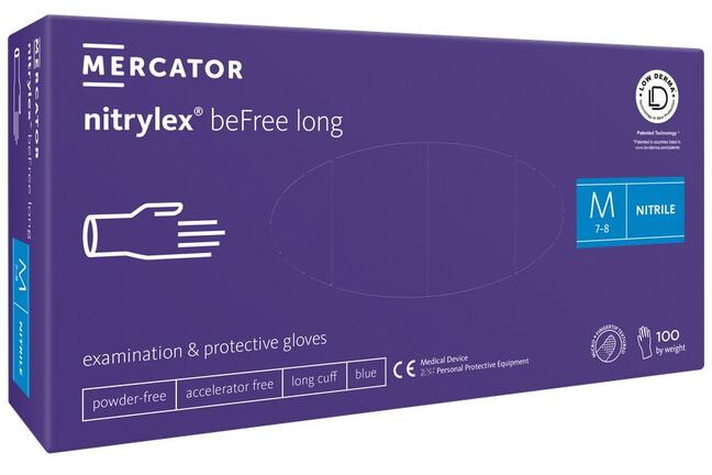 Mercator nitrylex beFree long - XL