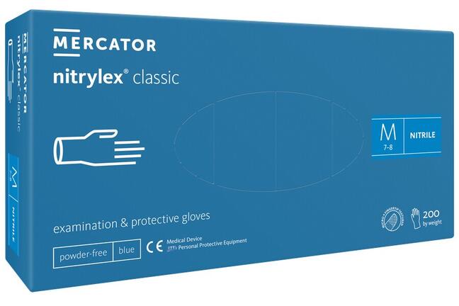 Mercator nitrylex classic blue a200 - XL