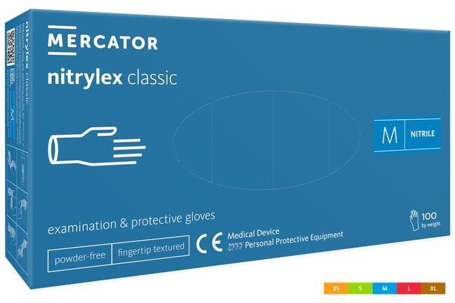 Mercator nitrylex classic white a100 - XL