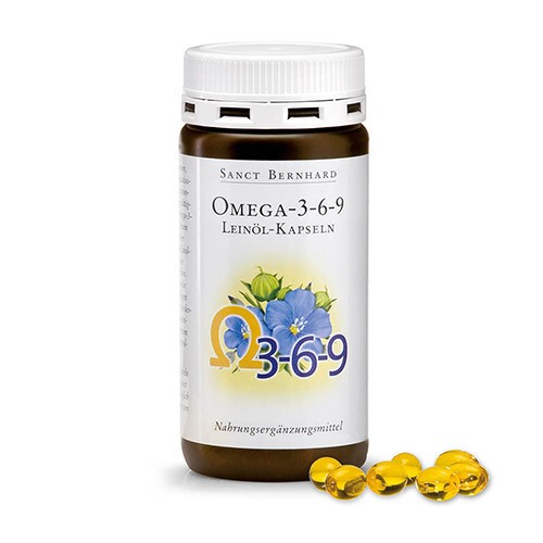 Omega 3-6-9 ar linsēklu eļļu