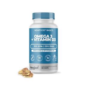 Omega 3 + D3-vitamiin