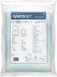 Mercator opero SET Cisársky rez III ležiaca poloha, s červeným poťahom na stolík Mayo, okienko celé vyplnené chirurgickou fóliou