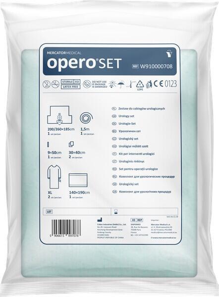Mercator opero SET Set na urologické zákroky s plášťami