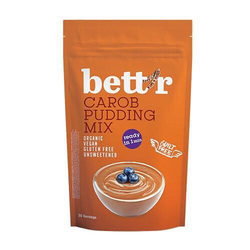 Organic carob pudding mix