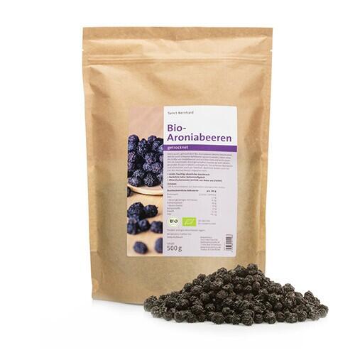 Organic chokeberries - dried