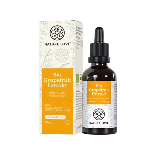 Organic grapefruit extract, drops