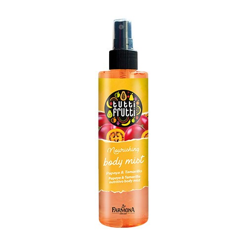 Spray corporal refrescante - papaya y tamarillo