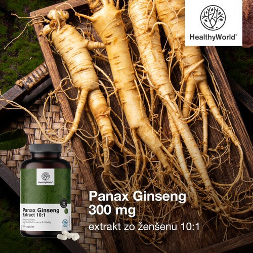 Panax Ginseng 300 Mg - Ginseng Extract 10:1