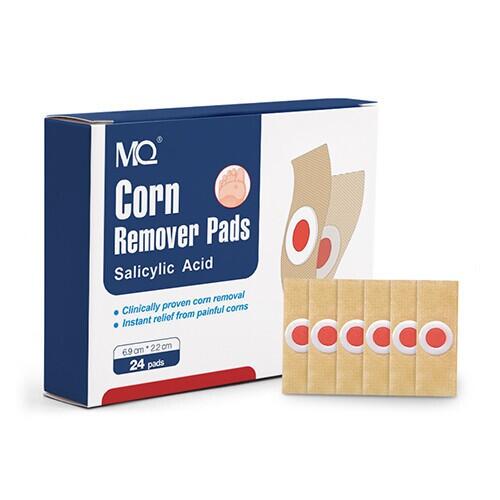 Patches to soften chicken eyes