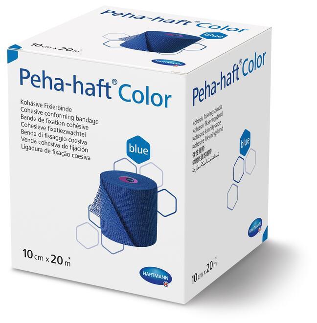 Peha-haft couleur bleu 10cm x 20m