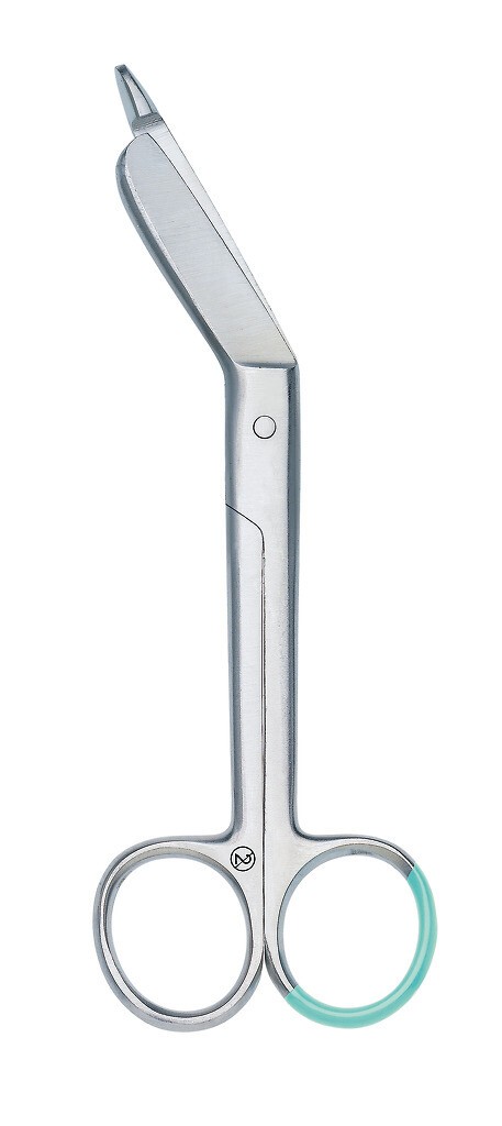 Peha®-instrument Dressing scissors - disposable tool, colour coded - 16 cm - 20 pieces