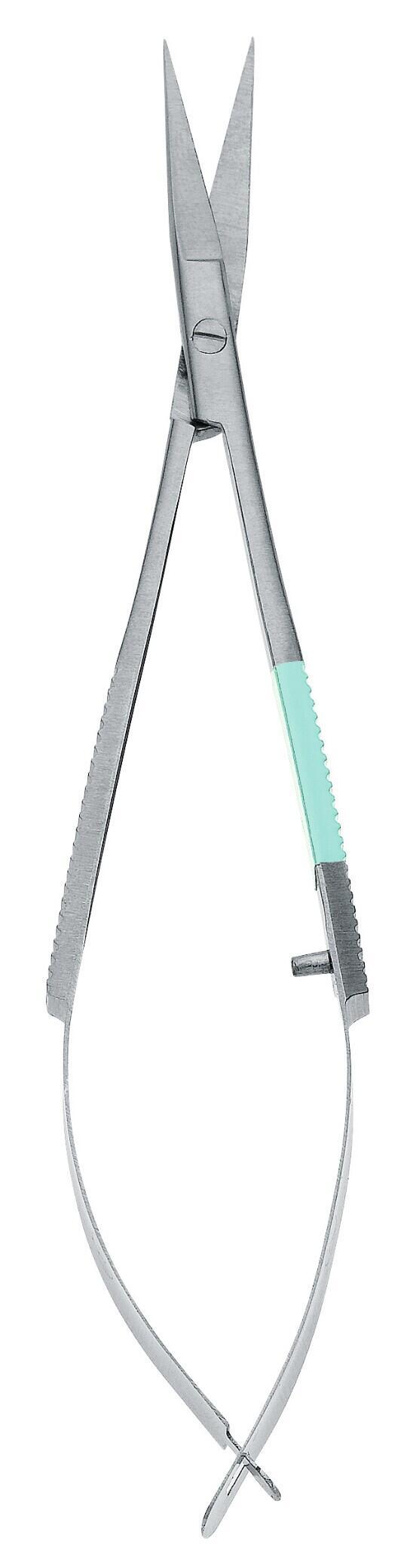 Peha® instrument Mikro nożyczki sprężynowe - sterylne, pakowane pojedynczo - 11 cm - 15 szt.