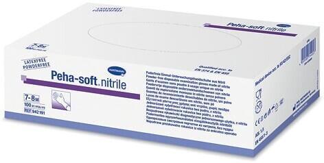 Peha-soft® nitriilist pulbervaba - mittesteriilne - suurus. S - 100 tk