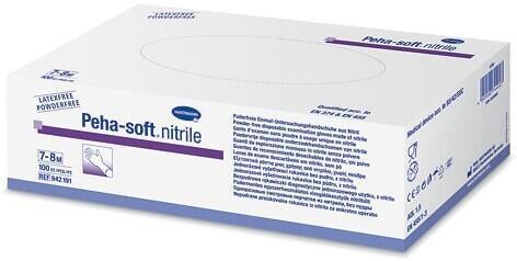 Peha-soft® nitrile powderfree - unsteril - Größe. L - 100 Stück