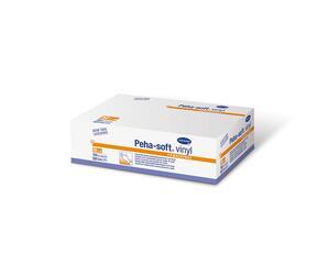 Peha-soft® vinilo sin polvo - No estéril, en cajas de cartón - Vel. XS - 100 piezas