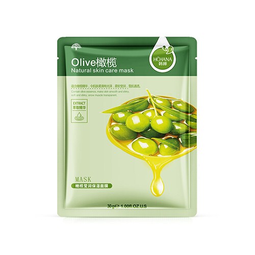 Masque facial - olives