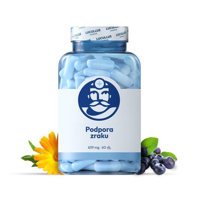Podpora za oči s strani Dr. Lucullusa