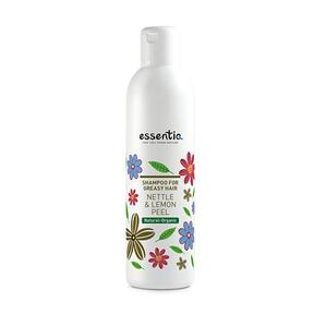Natural shampoo for oily hair - nettle & lemon peel
