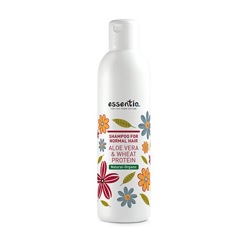 Natuurlijke shampoo voor normaal haar - aloë vera & tarweproteïnen