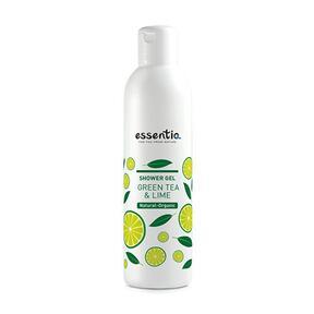Natural shower gel - green tea and lime