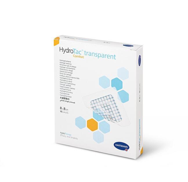 HydroTac® transparent comfort - steril, einzeln verpackt - 12,5x12,5 cm - 10 Stück