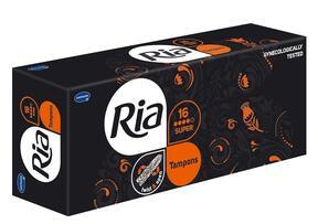 Ria® tampoonid - Tugevatele menstruatsioonidele - Super - 16 tk.