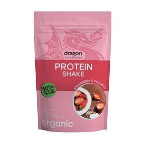 Protein shake BIO, flavour strawberry + coconut