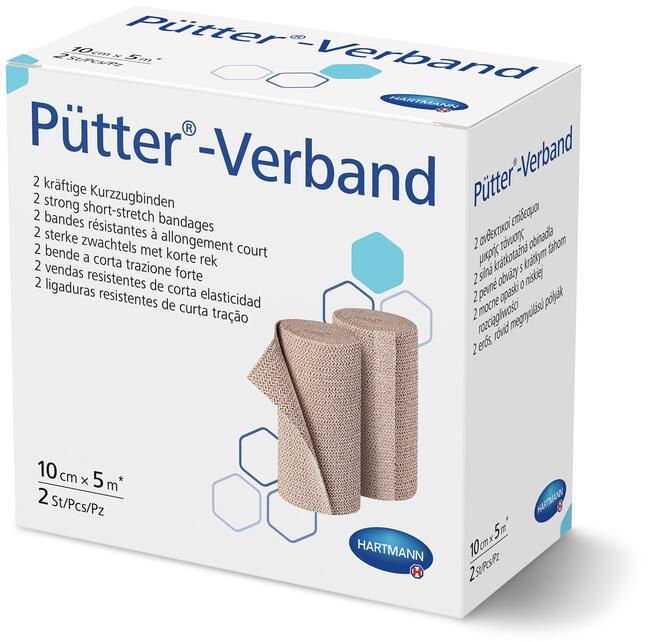 Pütter-Verband bandaj cu cleme 10cm x 5m