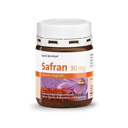 Saffron capsules against fatigue