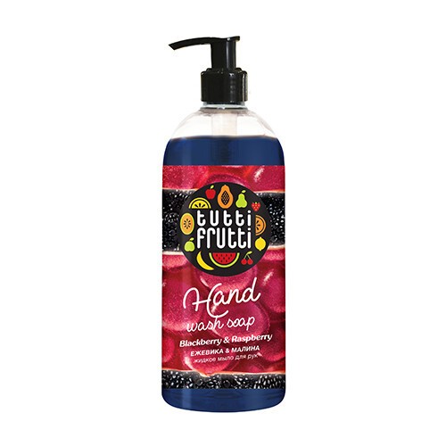 Sapone per le mani - mora e lampone