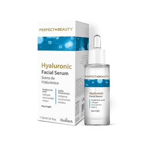 Facial serum with hyaluronic acid