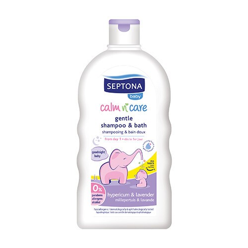 Shampoo og bad til babyer - perikon og lavendel