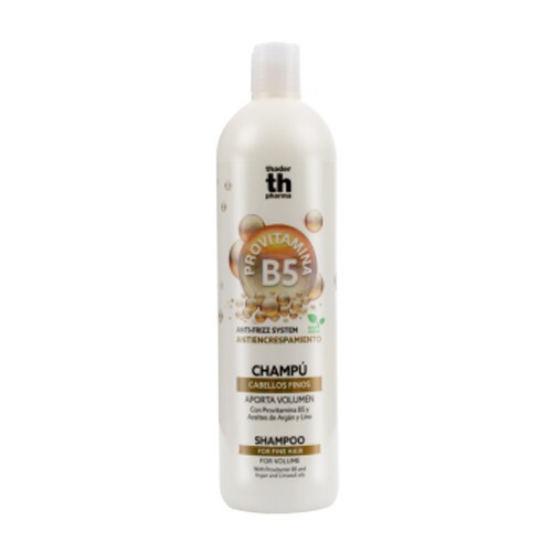 Shampoo per capelli fini con provitamina B5